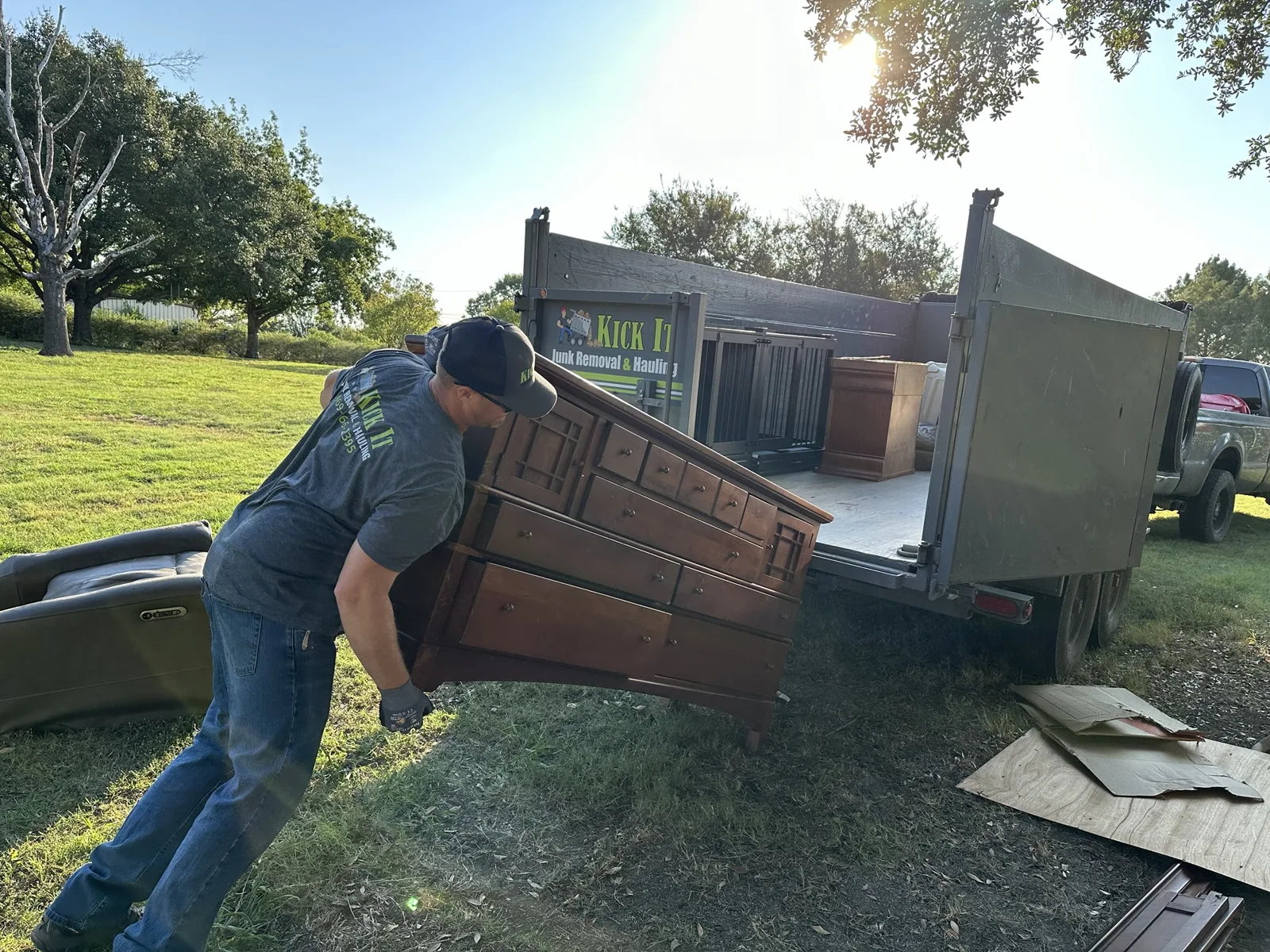Furniture Removal service by Kick It