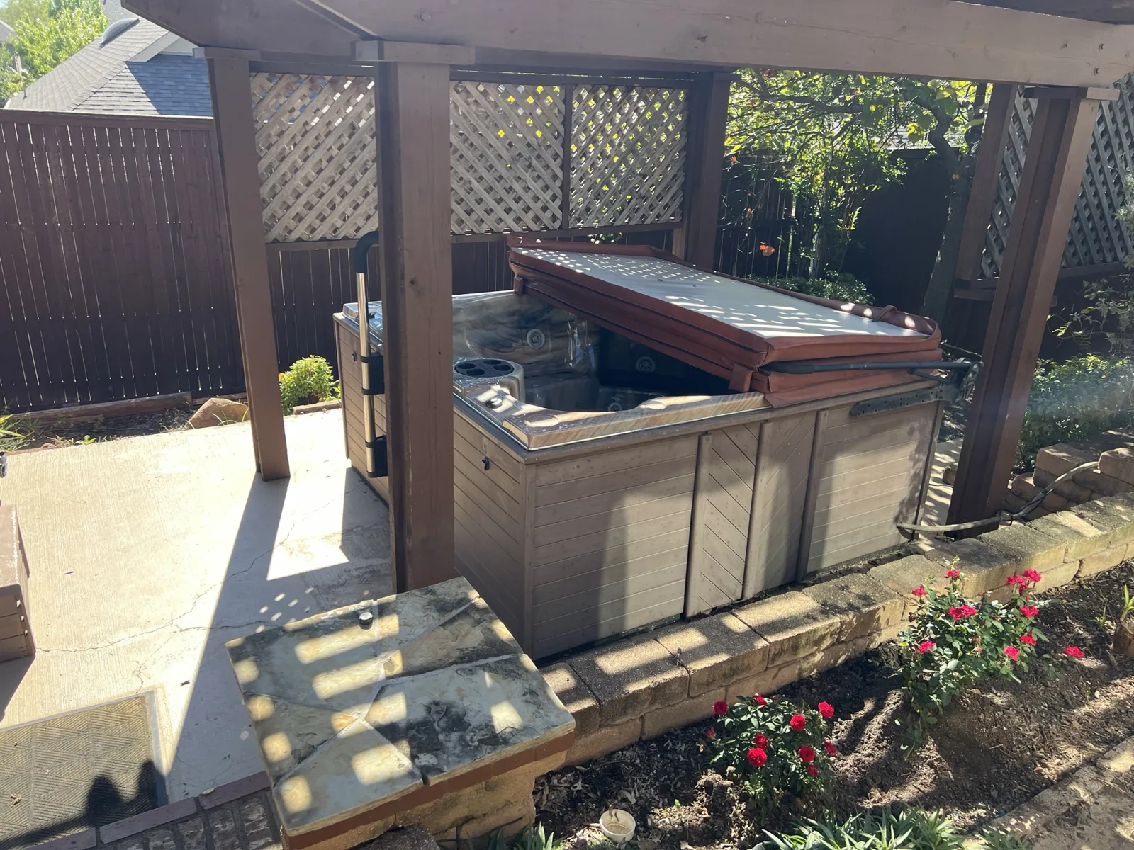 Hot Tub & Large Item Removal service by Kick It