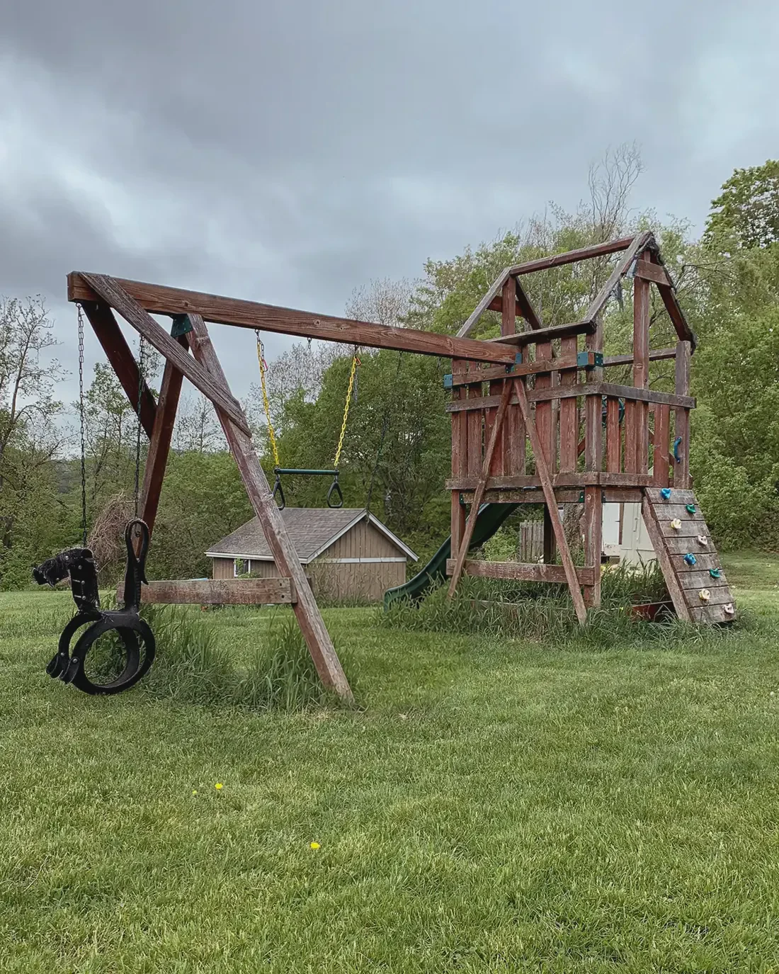 Playset Removal service by Kick It