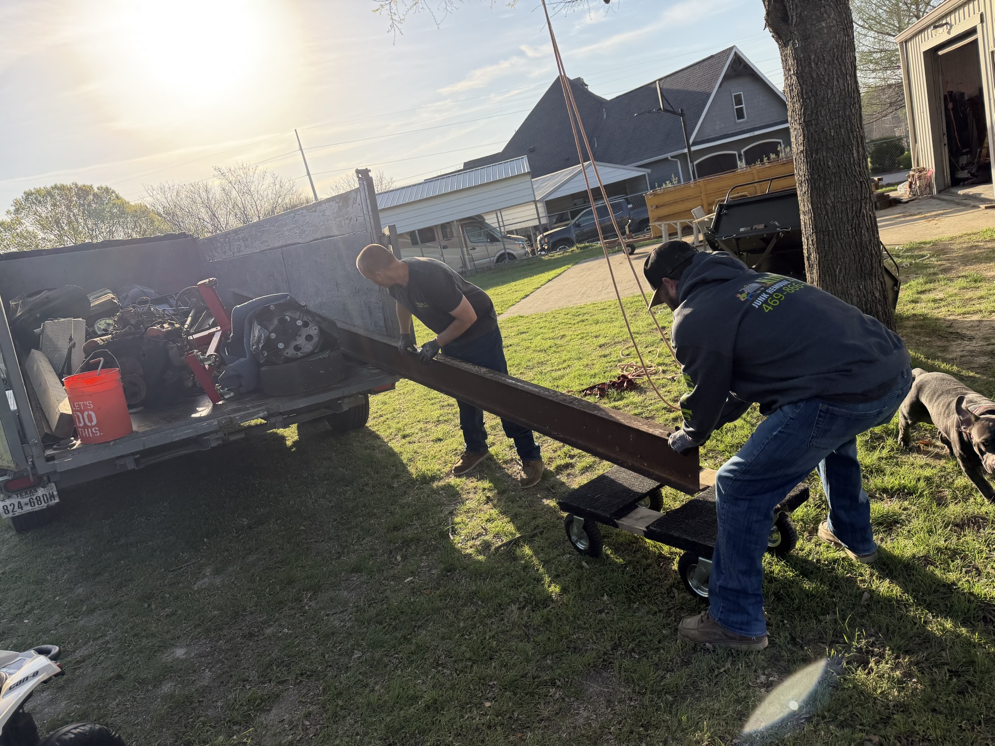 Scrap Metal Removal service by Kick It