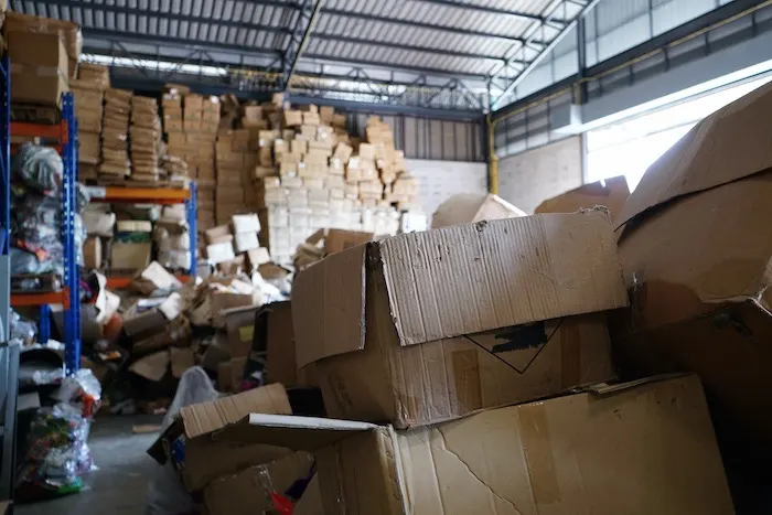 Cardboard Removal in Forney