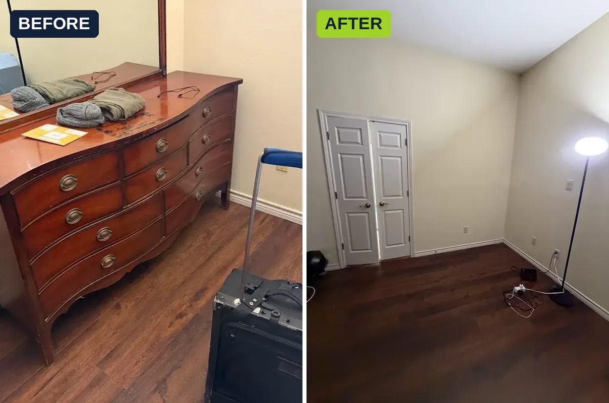 Furniture Removal service by Kick It