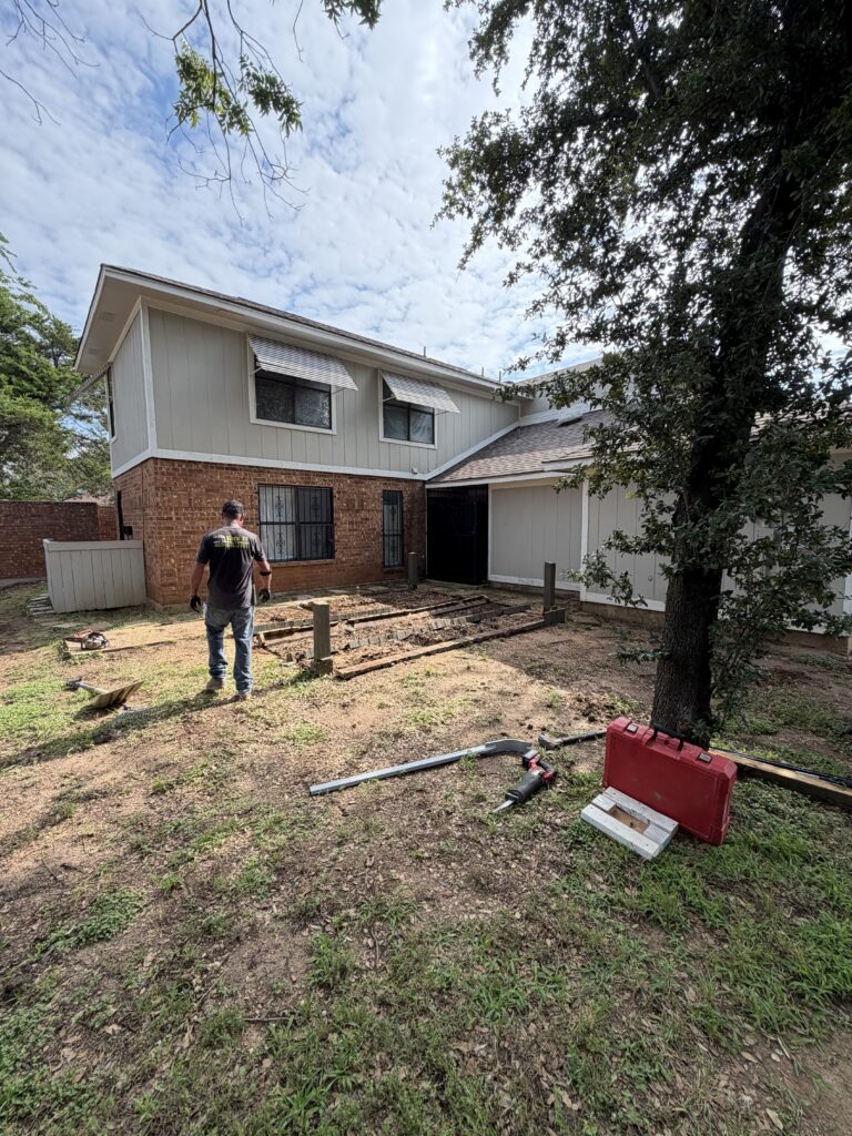 Pergola removal